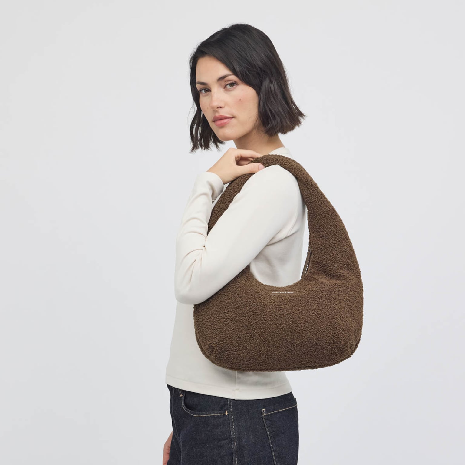 Skara Cloud Shoulder, Skara Cloud Shoulder Fleece Mocha Brown Mocha Brown, Bild 2 von 5