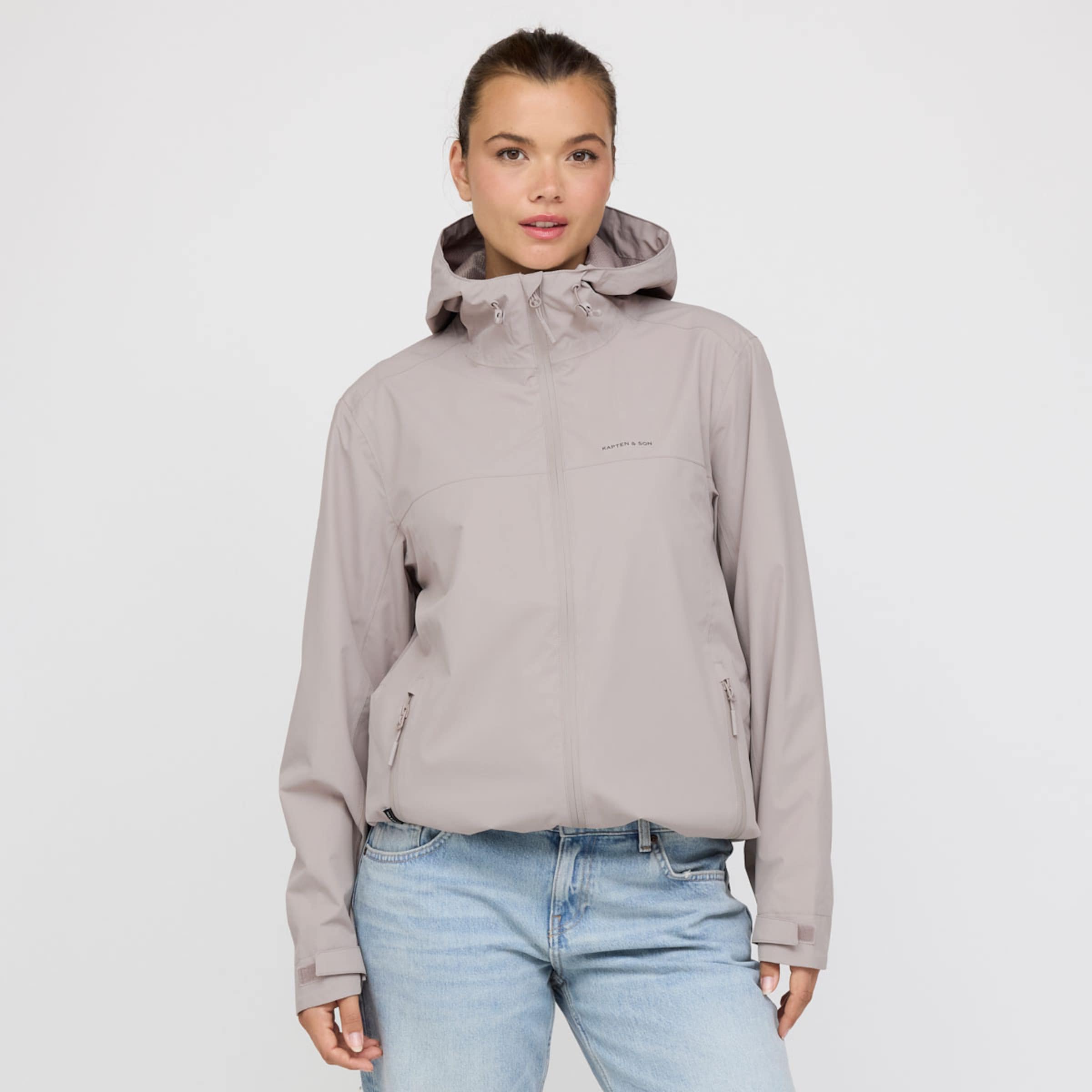 Heavy Rain Jacket Muted Rose