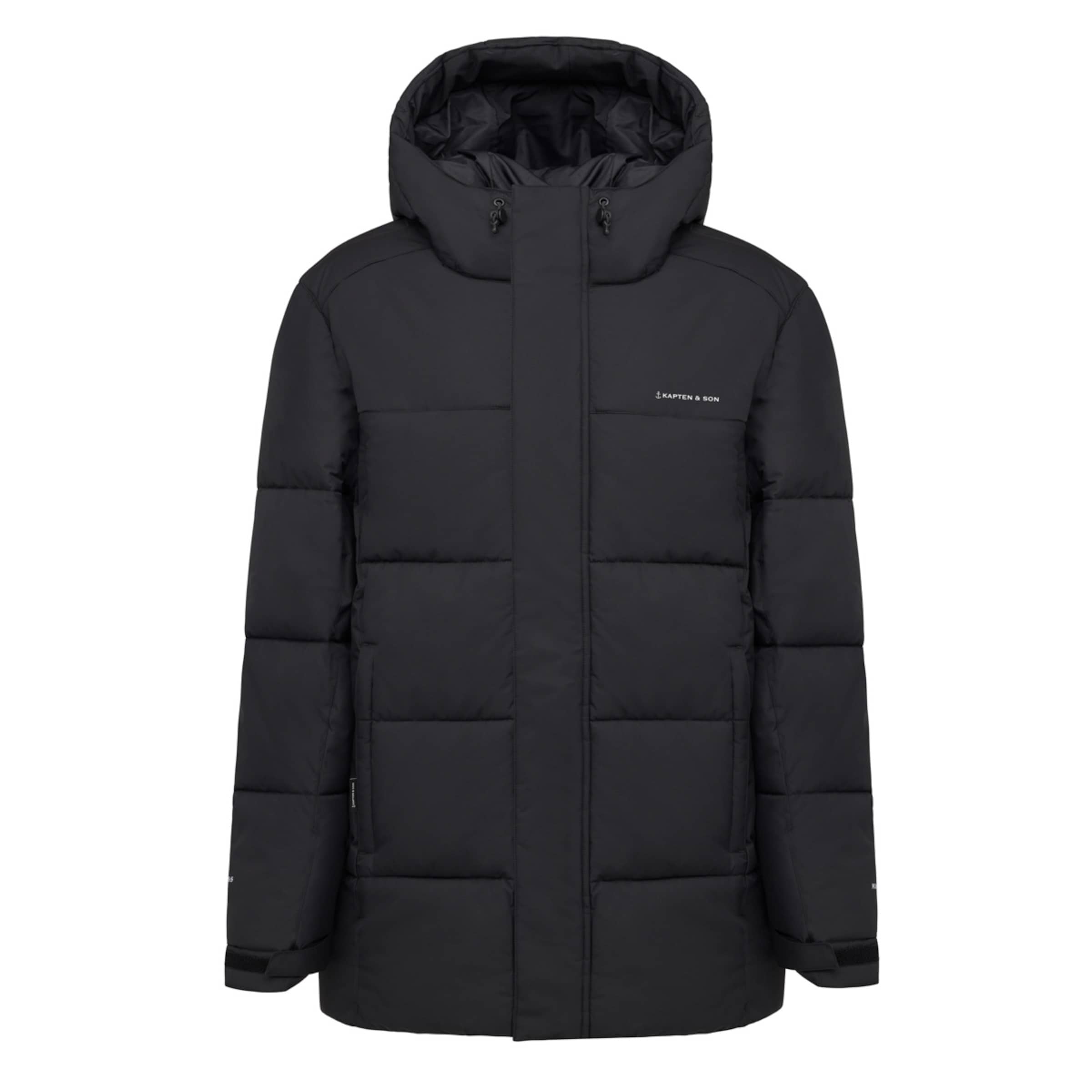 Winter Puffer Jacket All Black