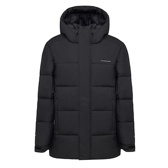 Winter Puffer Jacket, Winter Puffer Jacket All Black, Zwart