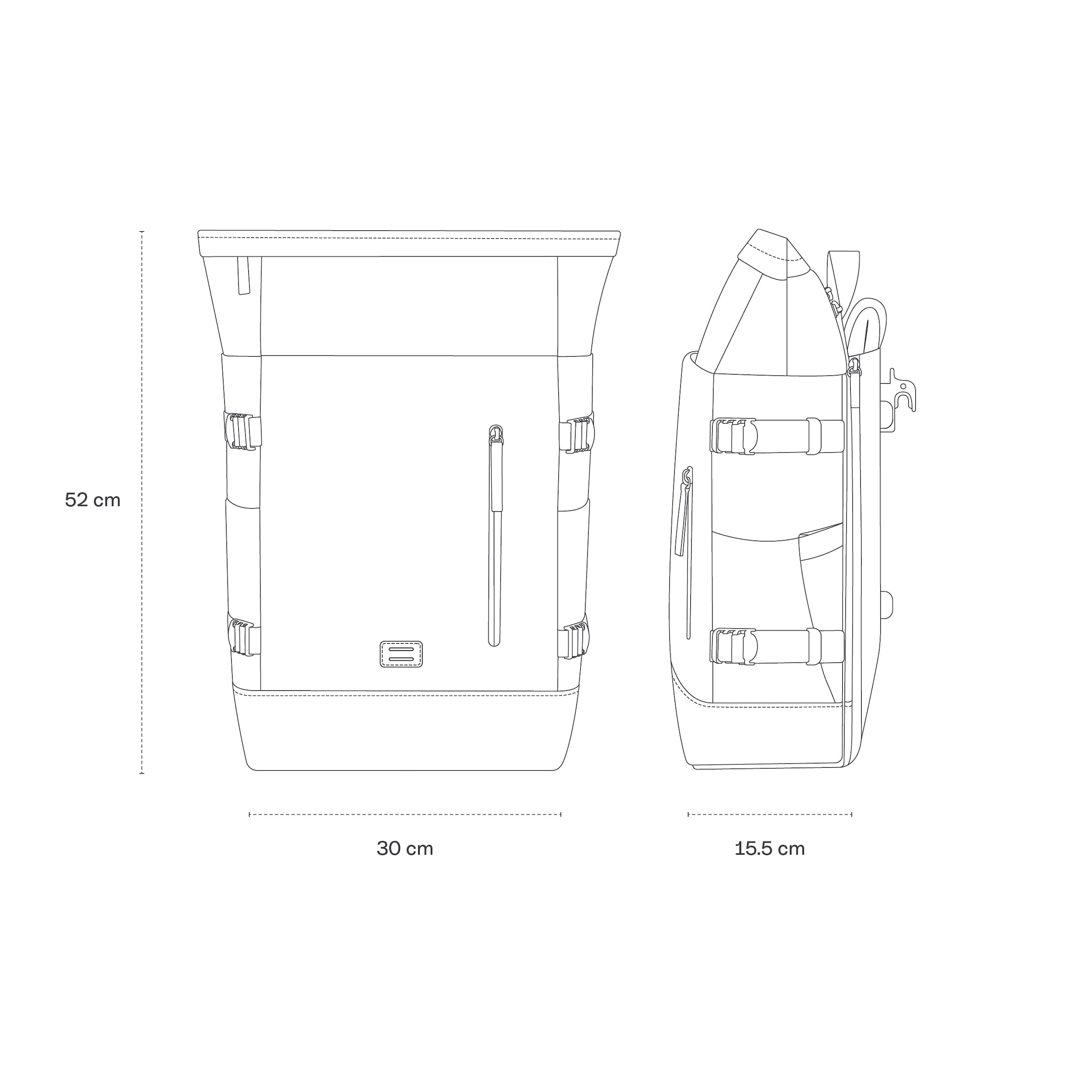 Helsinki Pro Bike Backpack All Black