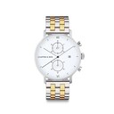 Chrono Small, Chrono Small Silver Bicolor Steel Silber