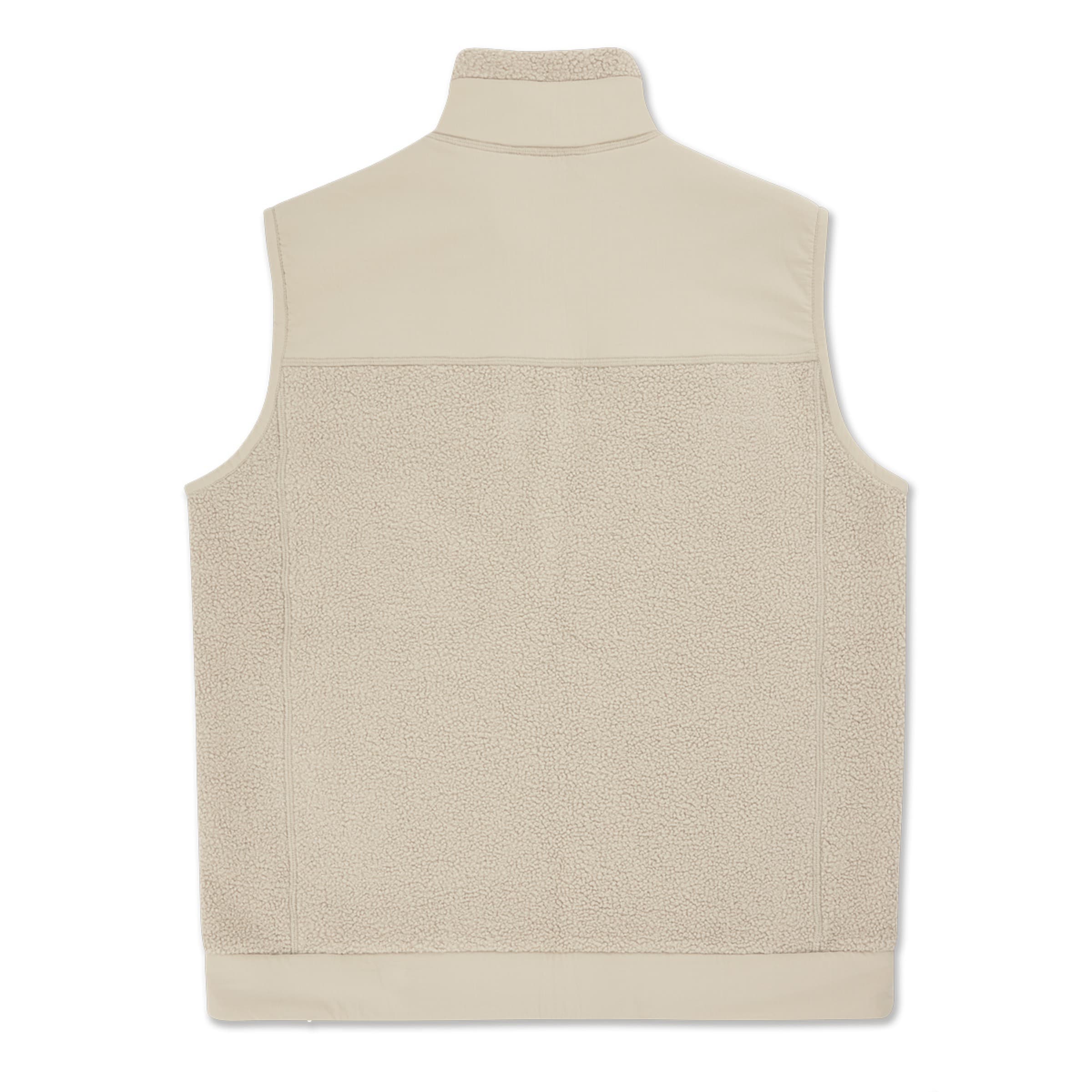 Teddy Fleece Vest Sandstone