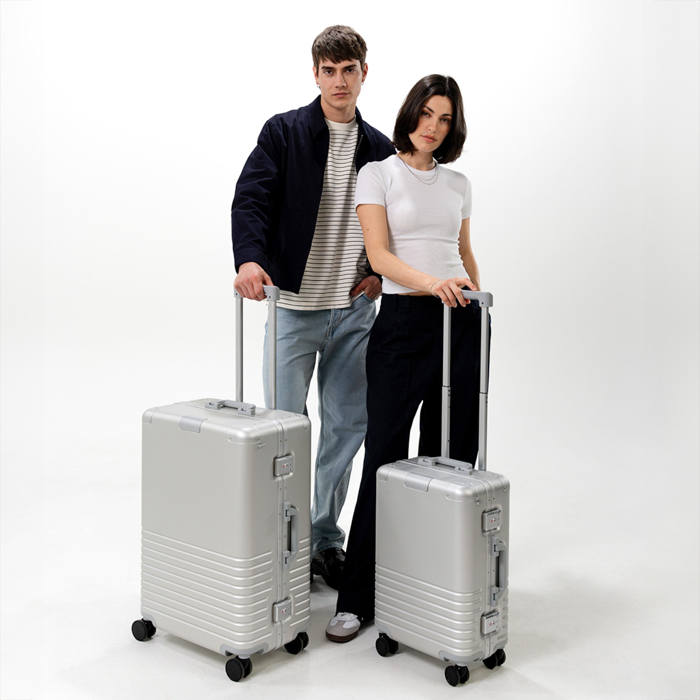 Set Heathrow Aluminium Silver