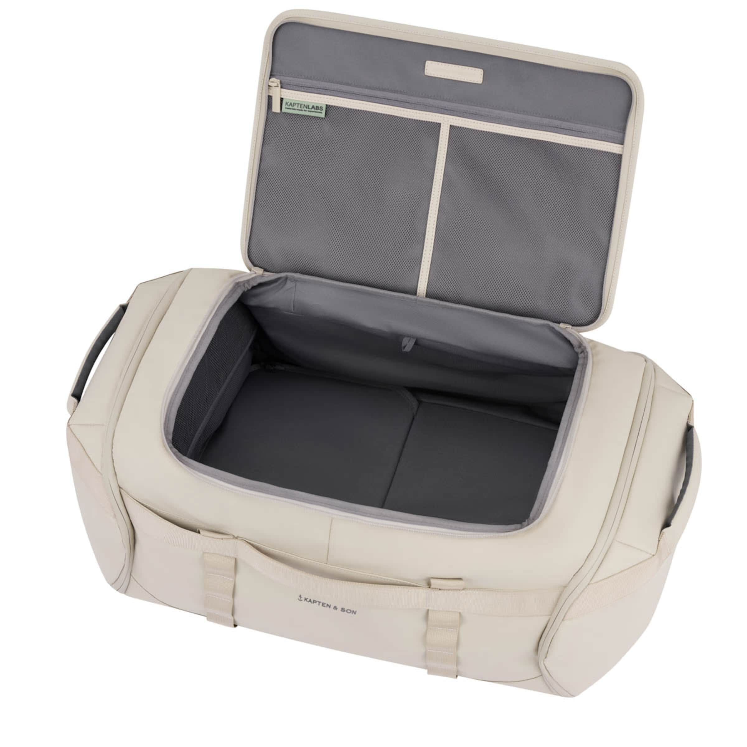 Lisbon Duffle Backpack Large Sandstone 