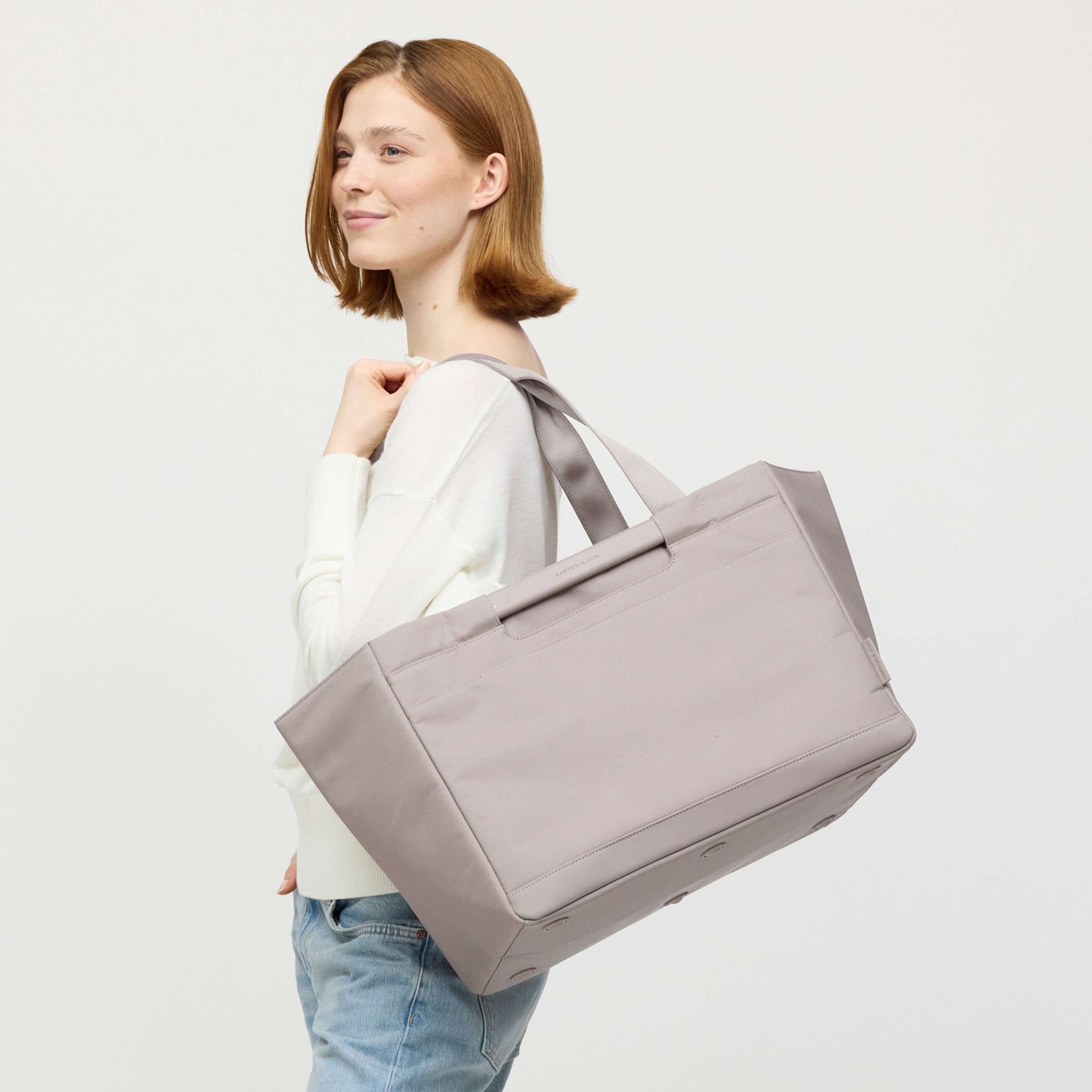 Vaasa Shopping Basket Muted Rose