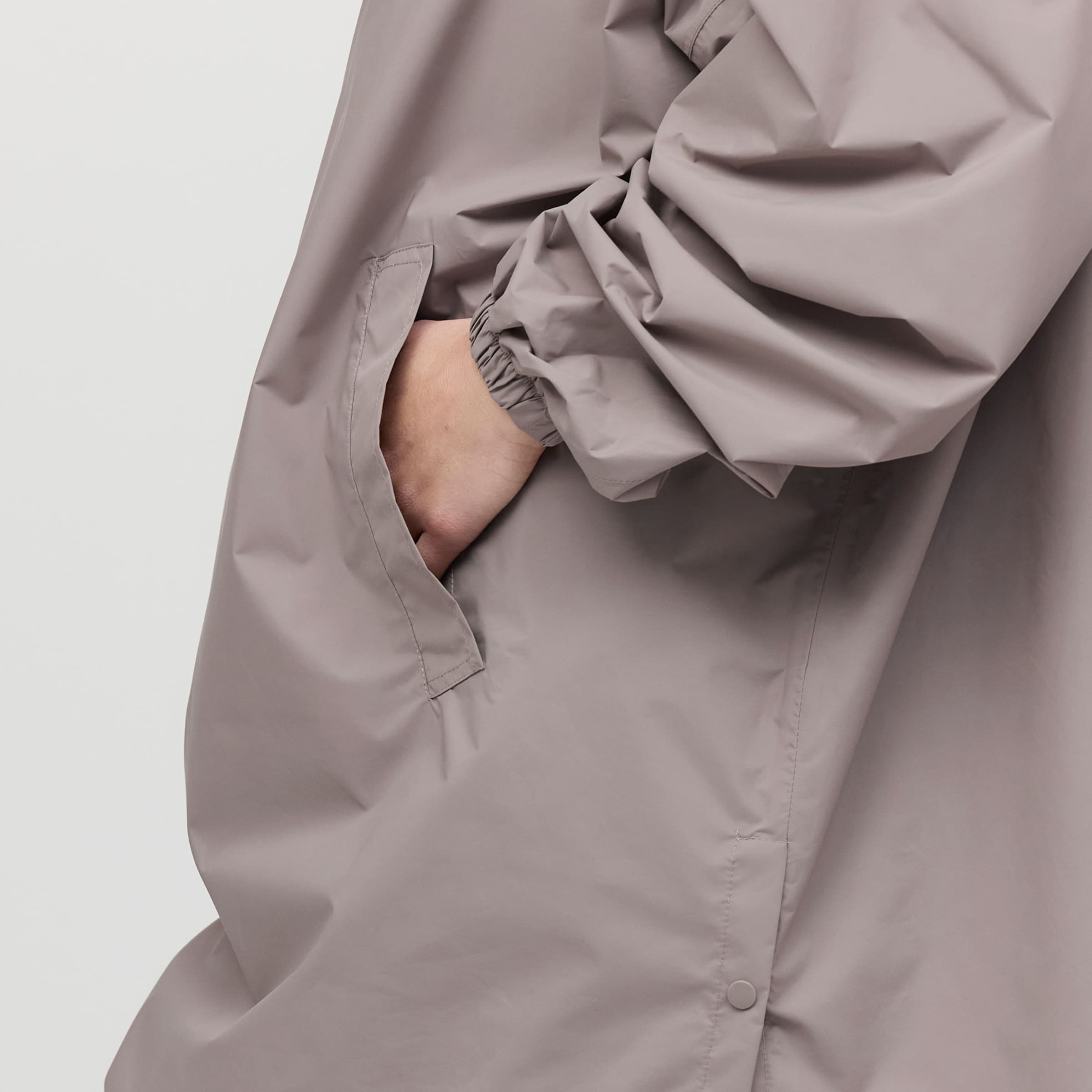 Rain Poncho Muted Rose