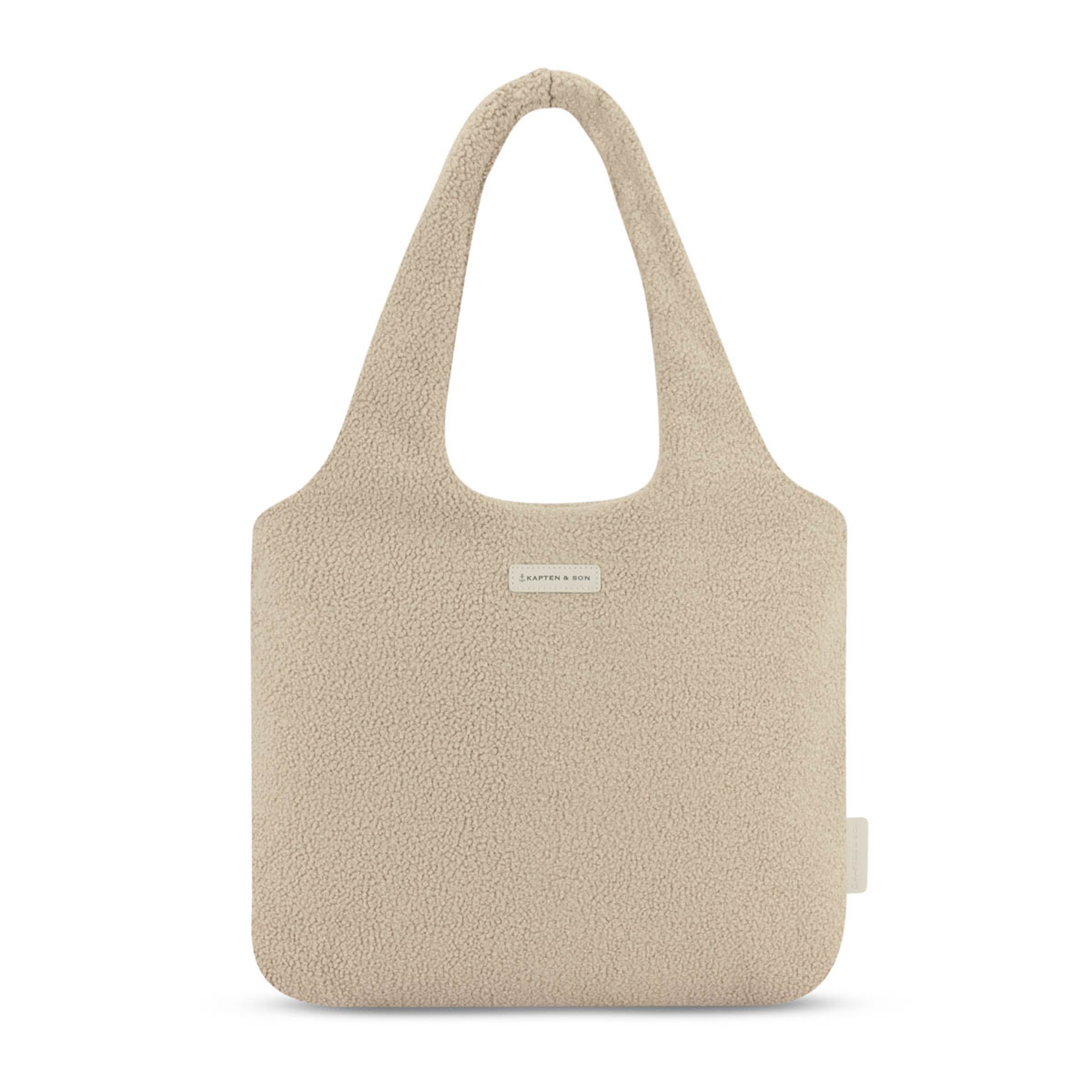 Niet geselecteerd, Skara Cloud Shopper, Skara Cloud Shopper Fleece Sandstone, Sandstone