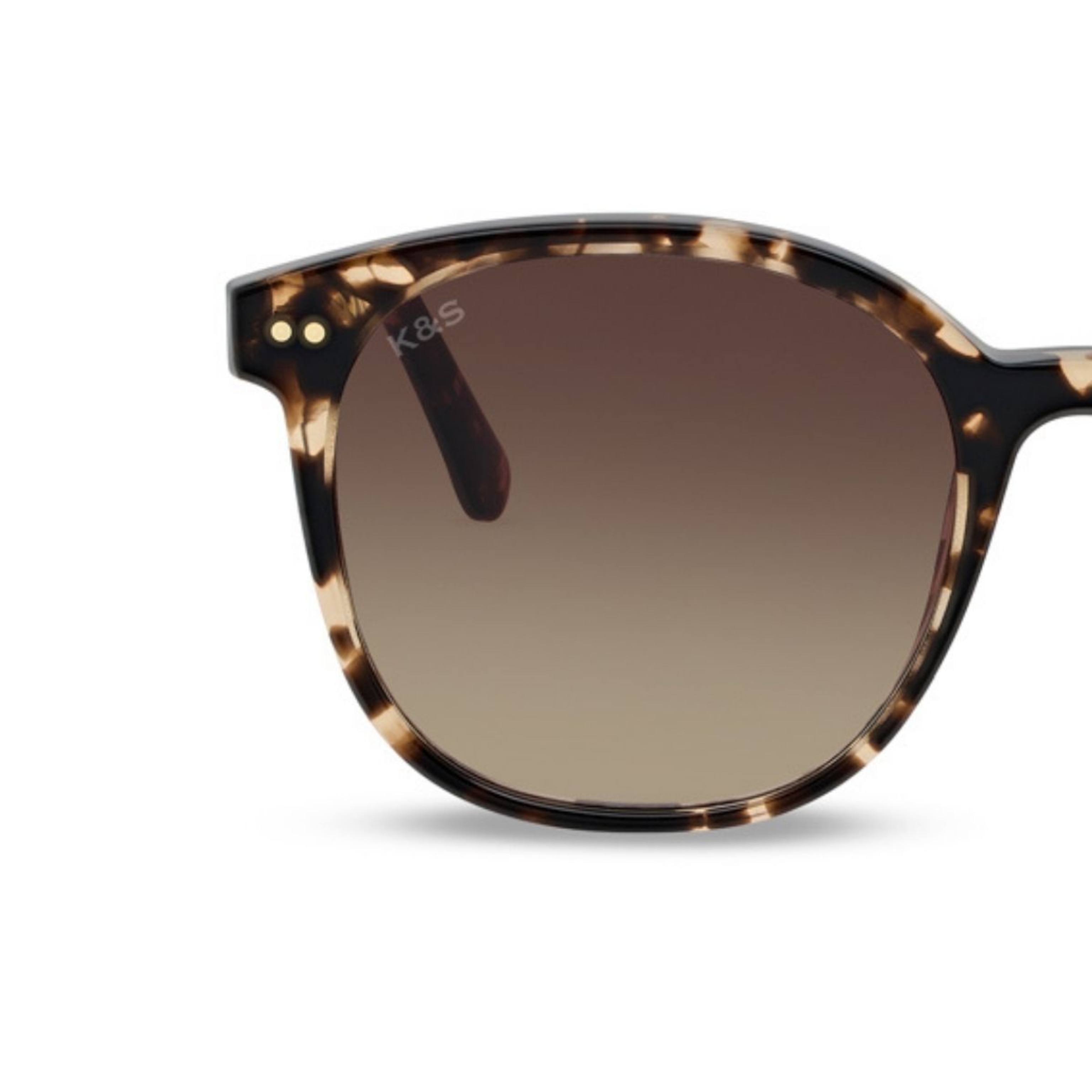 Niet geselecteerd, Nairobi Small, Nairobi Small Crystal Tortoise Brown, Crème