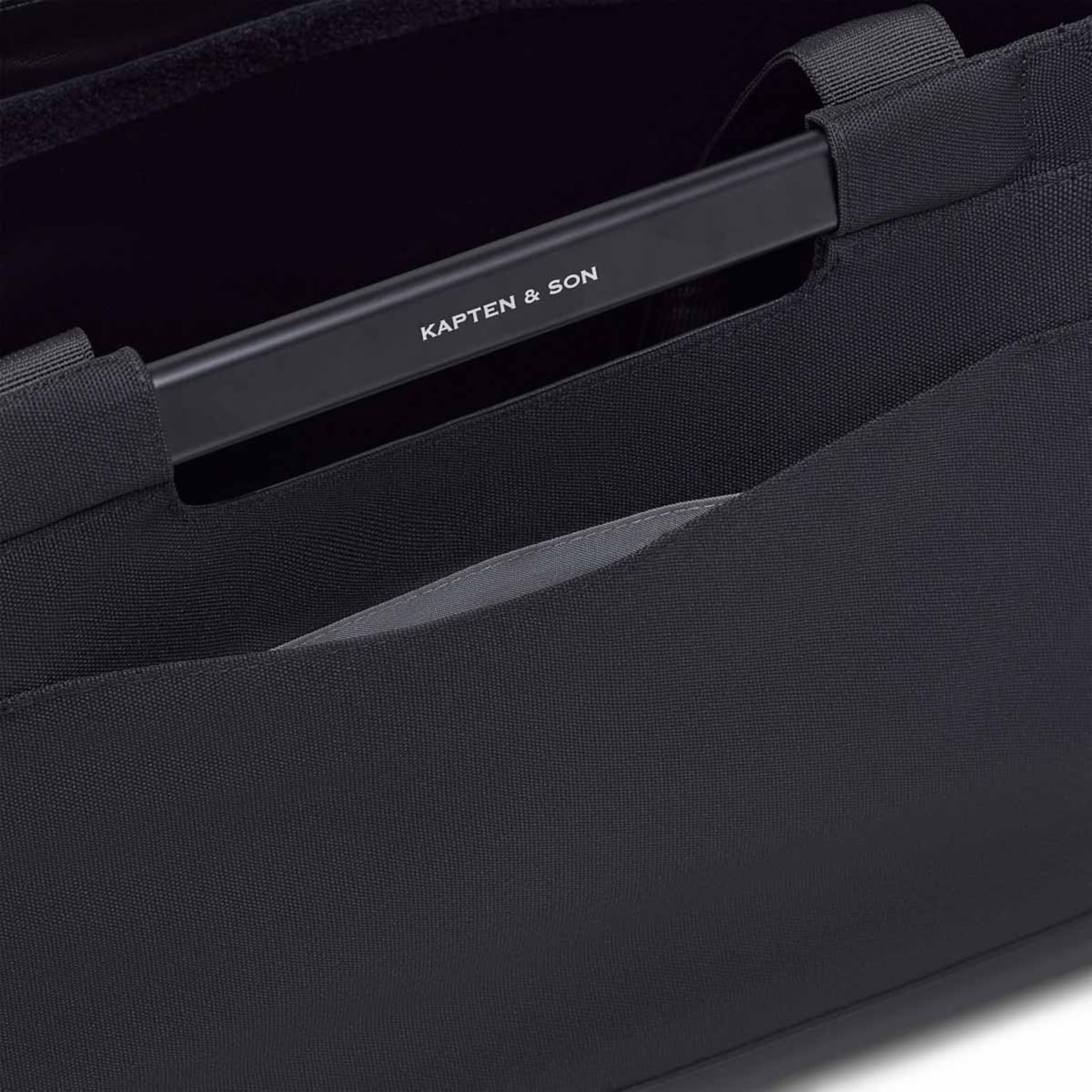 Vaasa Shopping Basket, Vaasa Shopping Basket All Black Schwarz, Bild 10 von 13