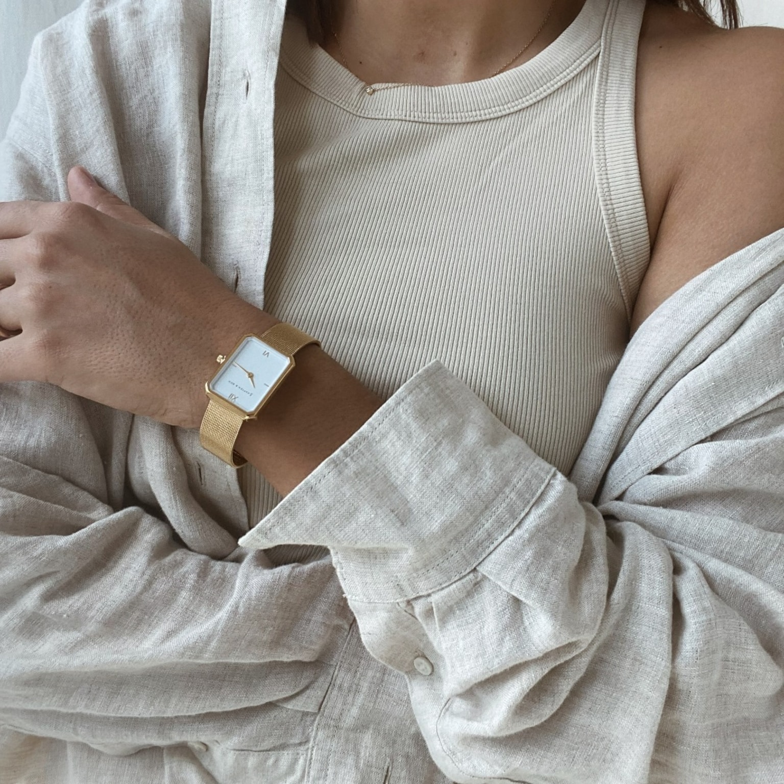 Grace, Grace Gold Mesh, Goud, Afbeelding 2 van 6