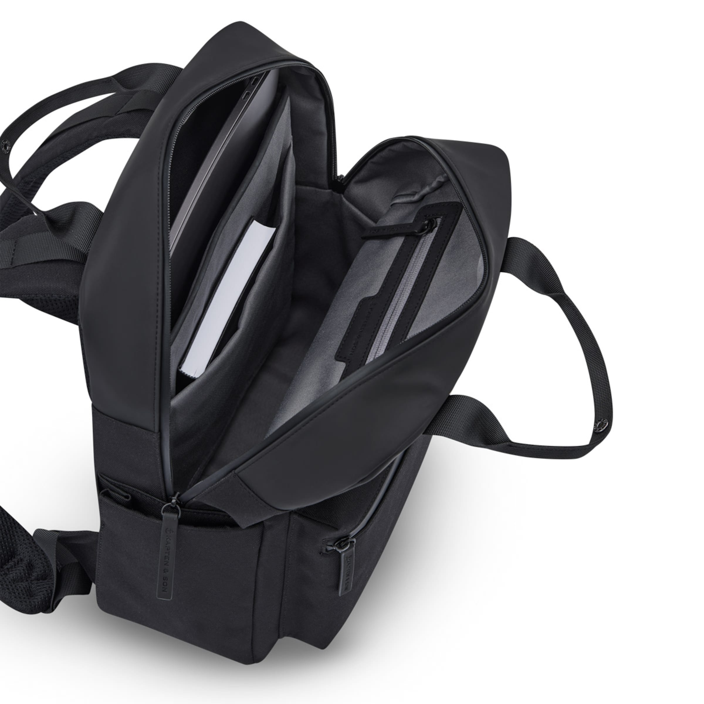 Bergen Pro Diaper Backpack Set All Black