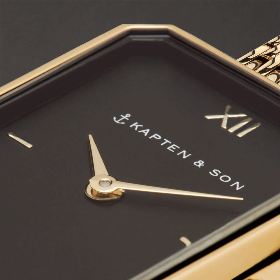 Grace, Grace Gold Black Woven Steel, Goud, Afbeelding 2 van 5