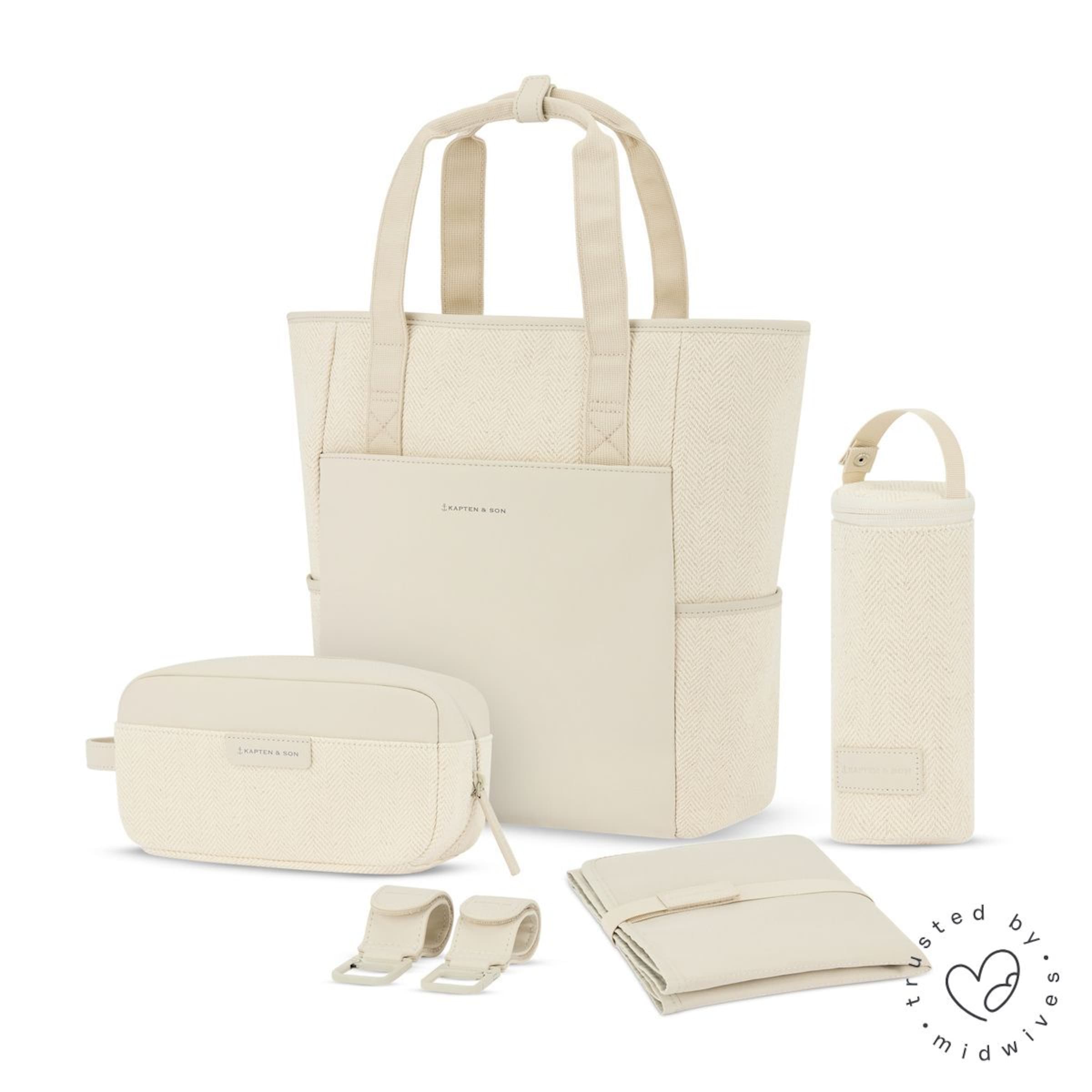 Lindby Diaper Backpack Set Ibiza Collection