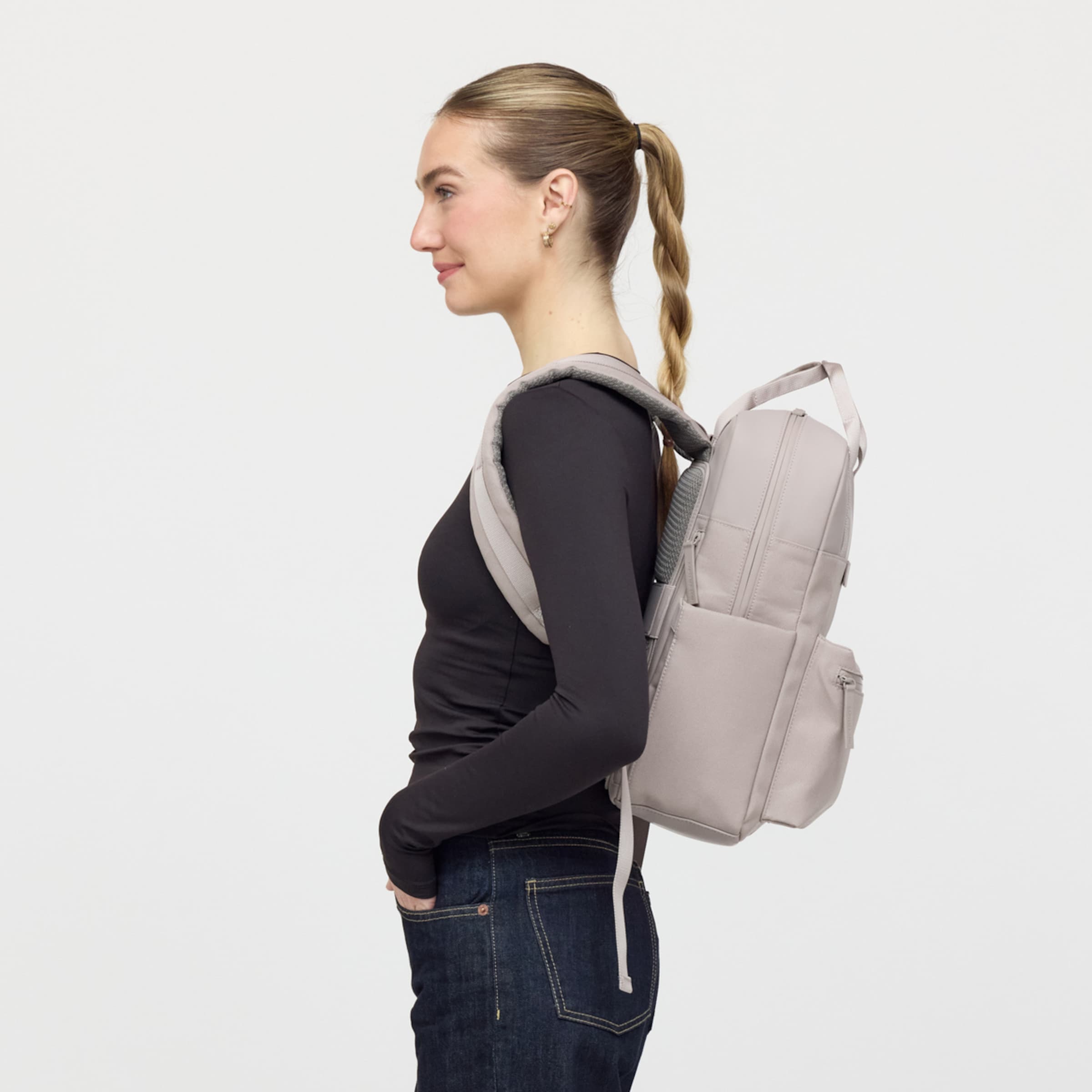 Bergen Pro Diaper Backpack Set Muted Rose