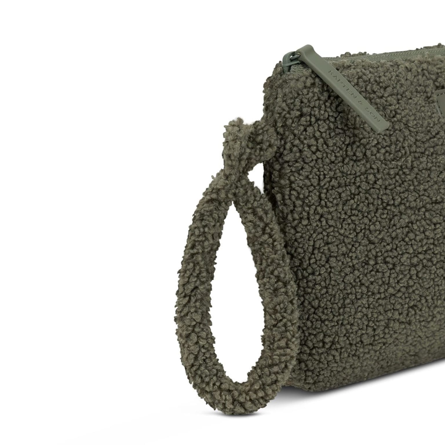 Essential Pouch, Essentials Pouch Fleece Khaki Khaki, Bild 3 von 5