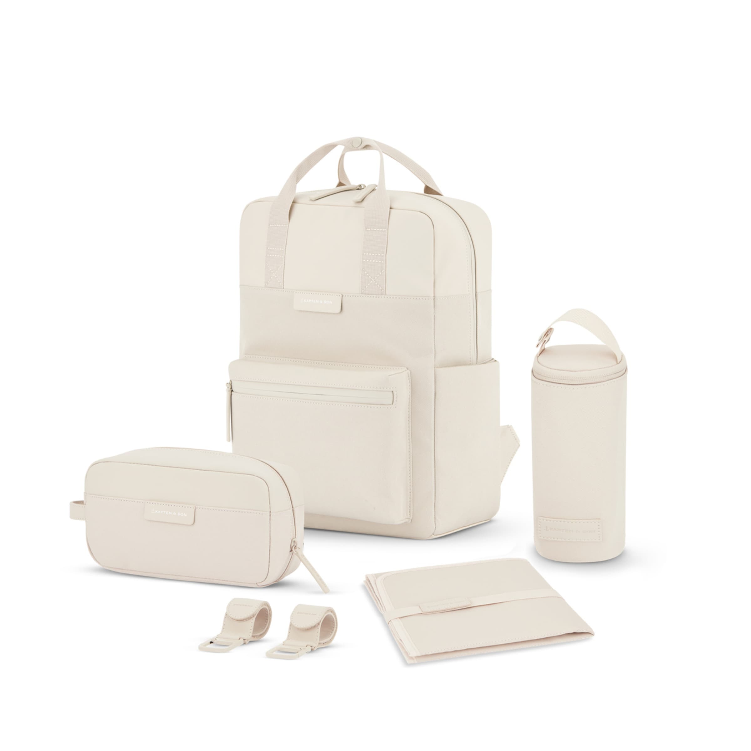 Bergen Pro Diaper Backpack Set Sandstone