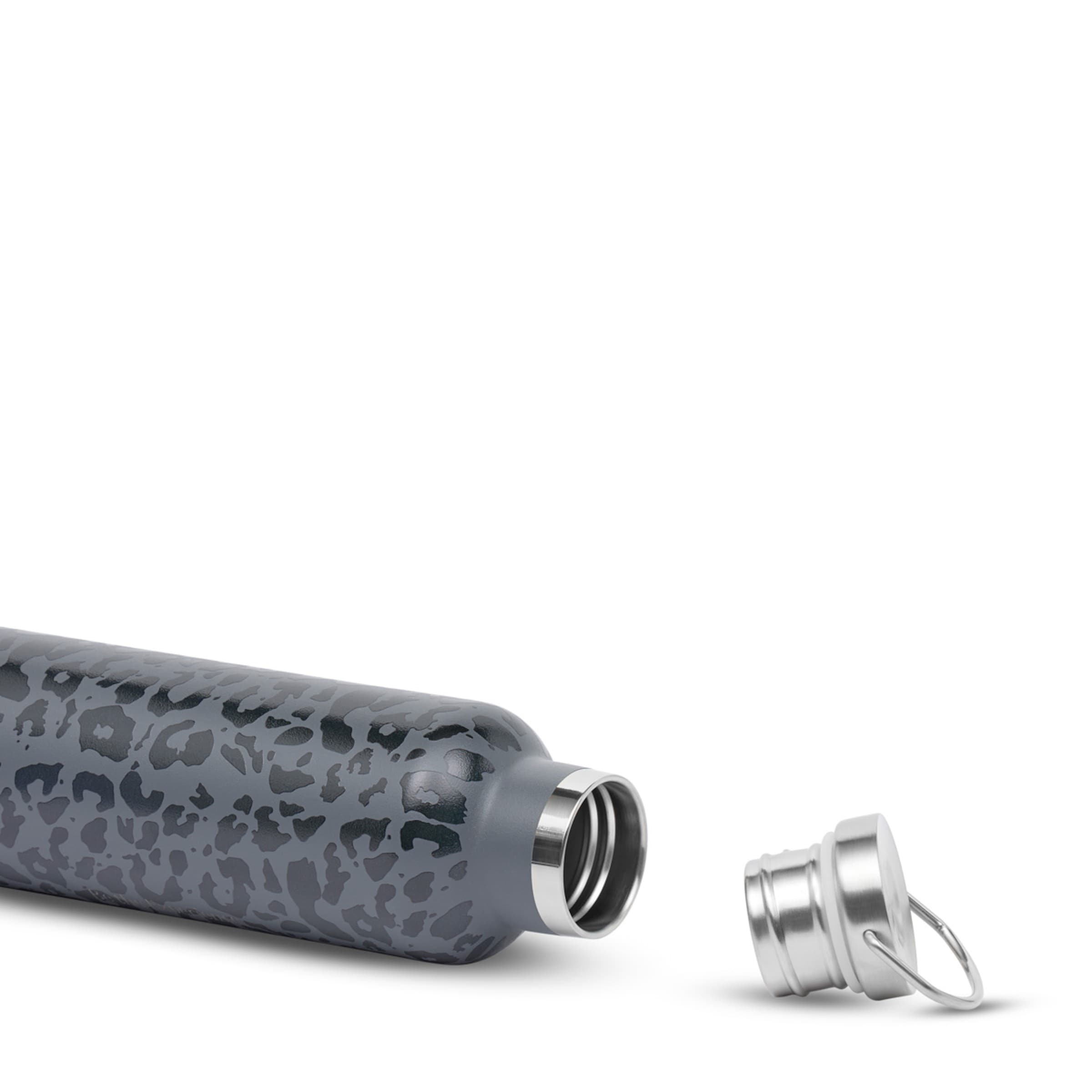 Water Bottle Leo Dark Grey