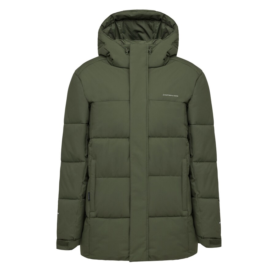 Winter Puffer Jacket, Winter Puffer Jacket Olive, Groen, Afbeelding 1 van 12