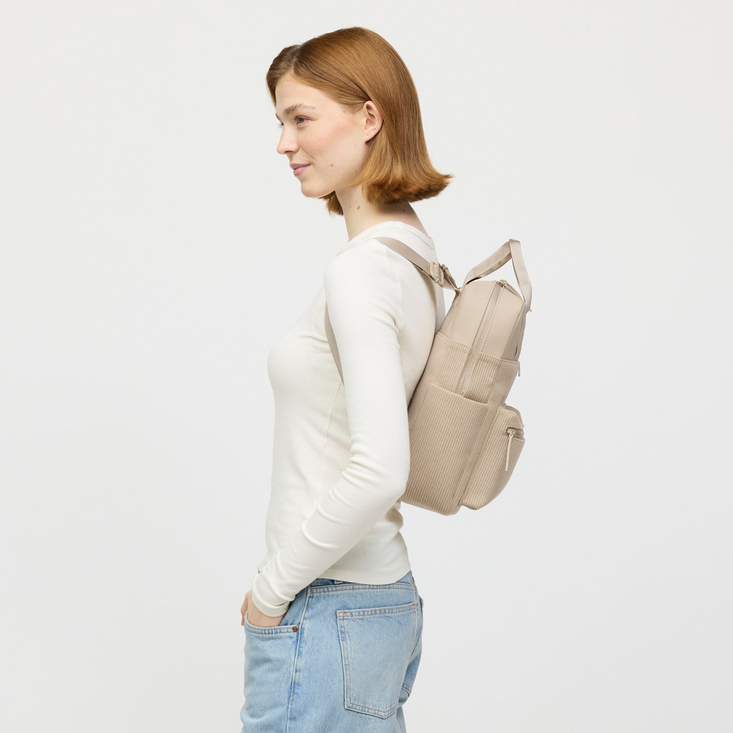 Bergen Small Cord Dusty Sand