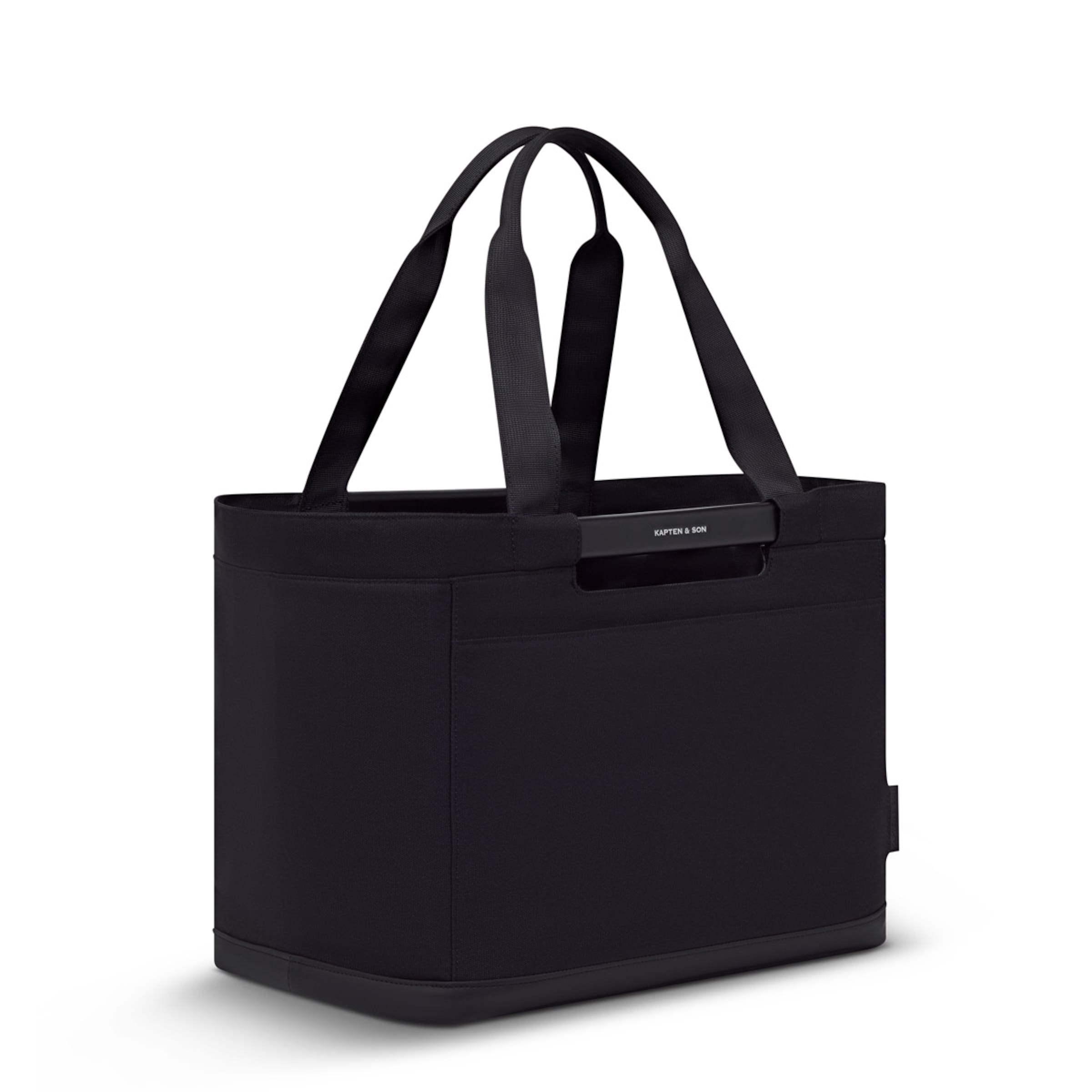 Vaasa Shopping Basket All Black