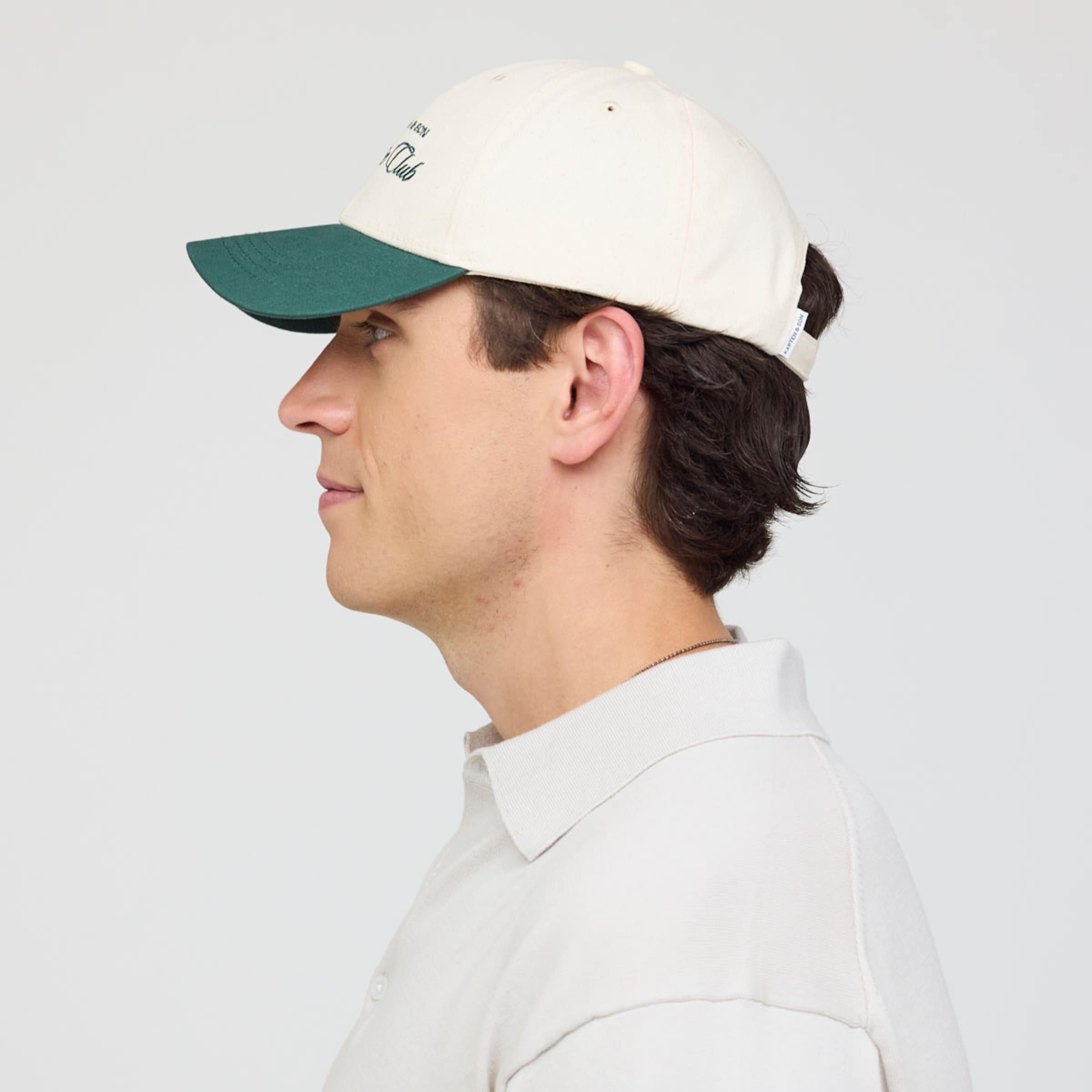 Cap Cotton Sandstone Green