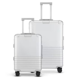 Heathrow Aluminium Set, Set Heathrow Aluminium Silver Argent