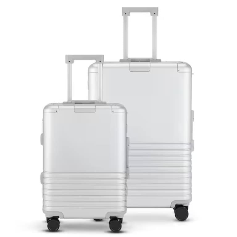 Heathrow Aluminium Set, Set Heathrow Aluminium Silver, Silver