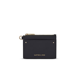 Card Holder, Card Holder All Black, Zwart