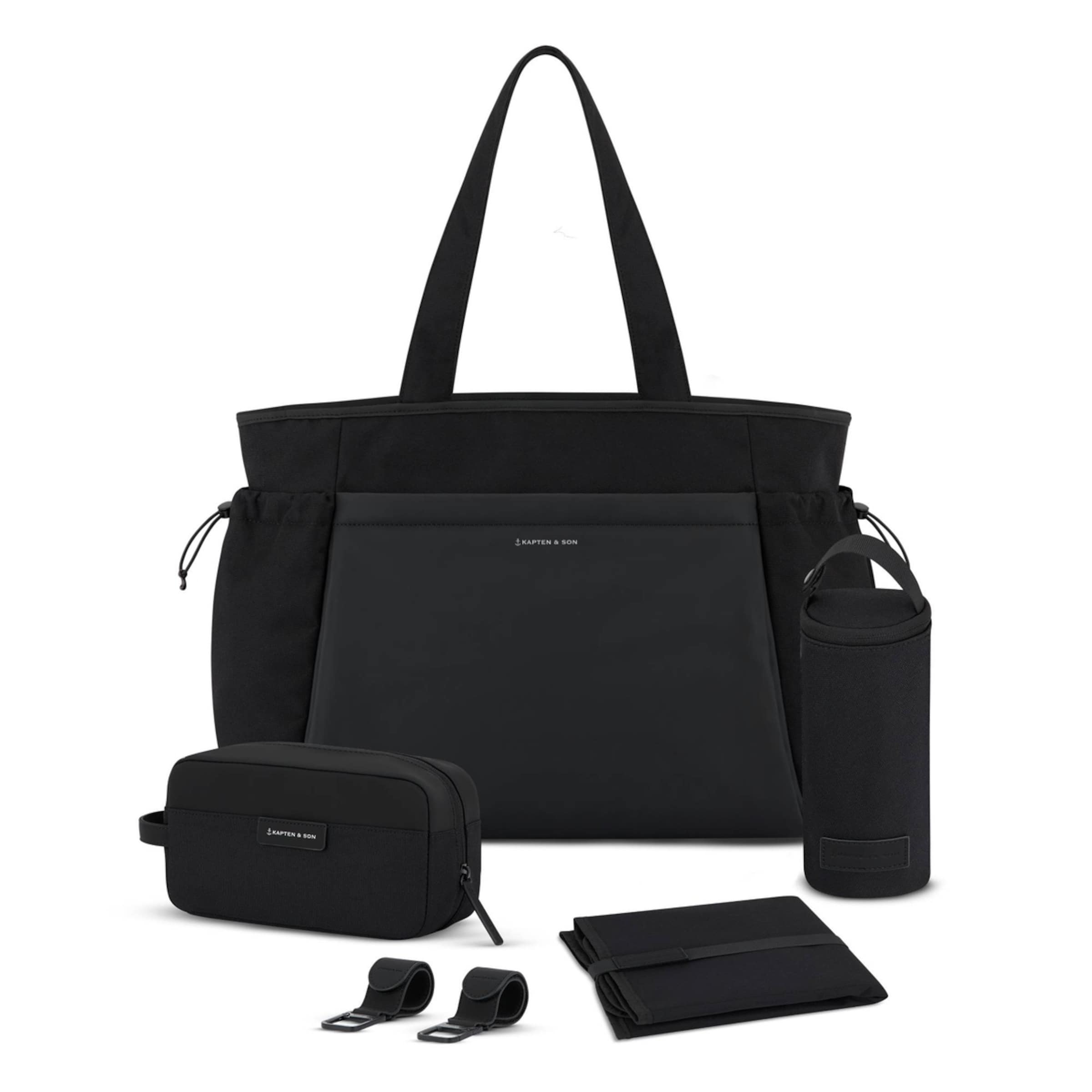 Hellvi Pro Large Diaper Bag Set All Black