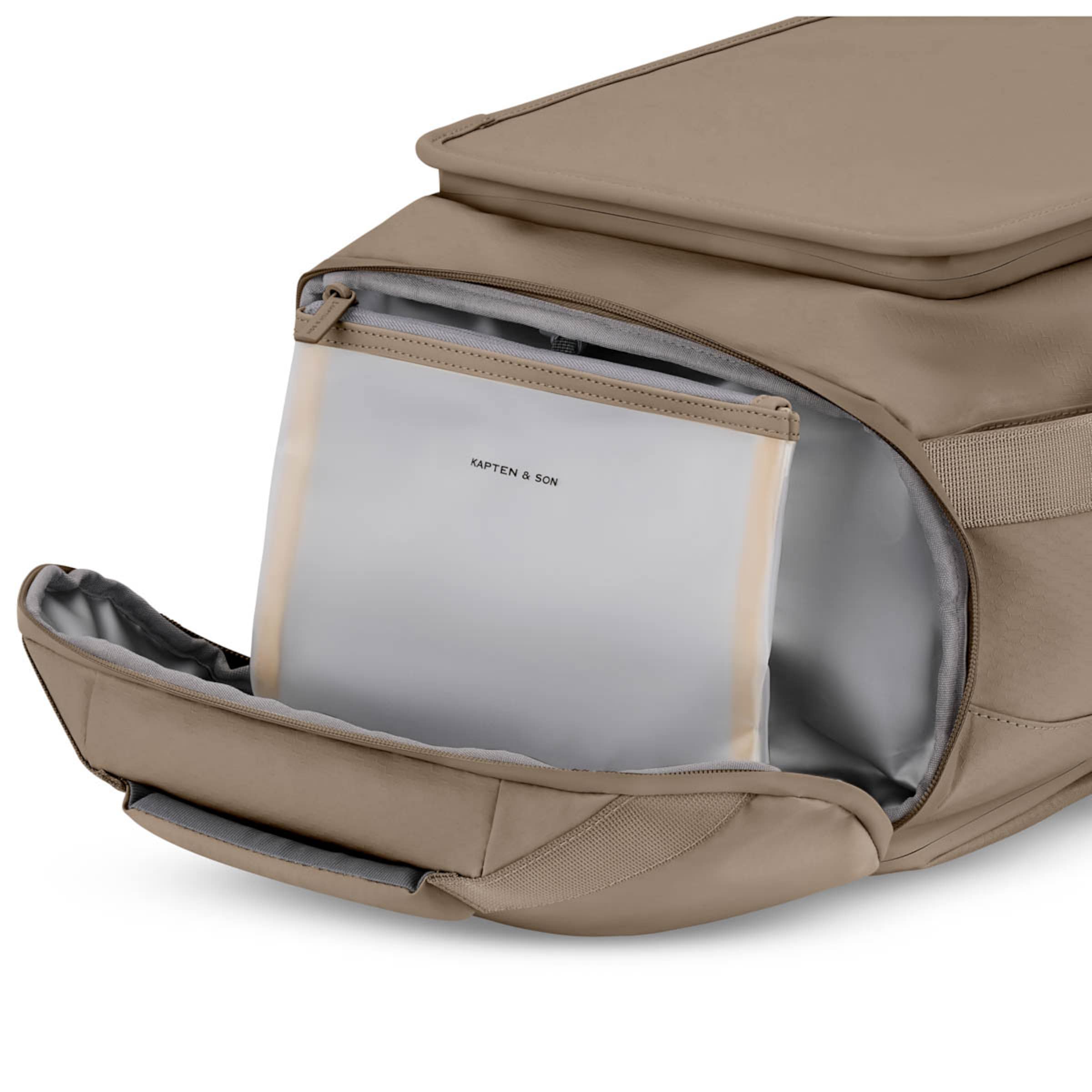 Lisbon Duffle Backpack Small Walnut