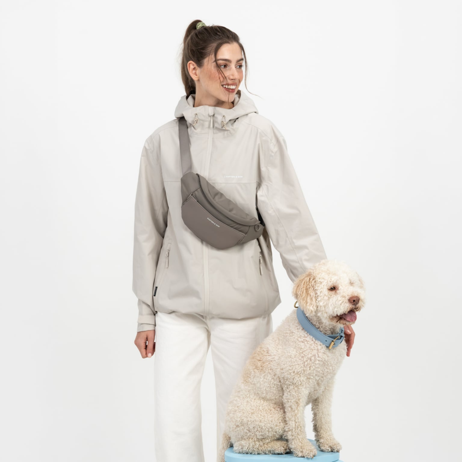 Eli Dog Bag, Eli Dog Bag Taupe Taupe, Bild 2 von 13