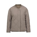 Reversible Bomber Puffer Jacket, Reversible Bomber Puffer Jacket Taupe/Fleece Taupe