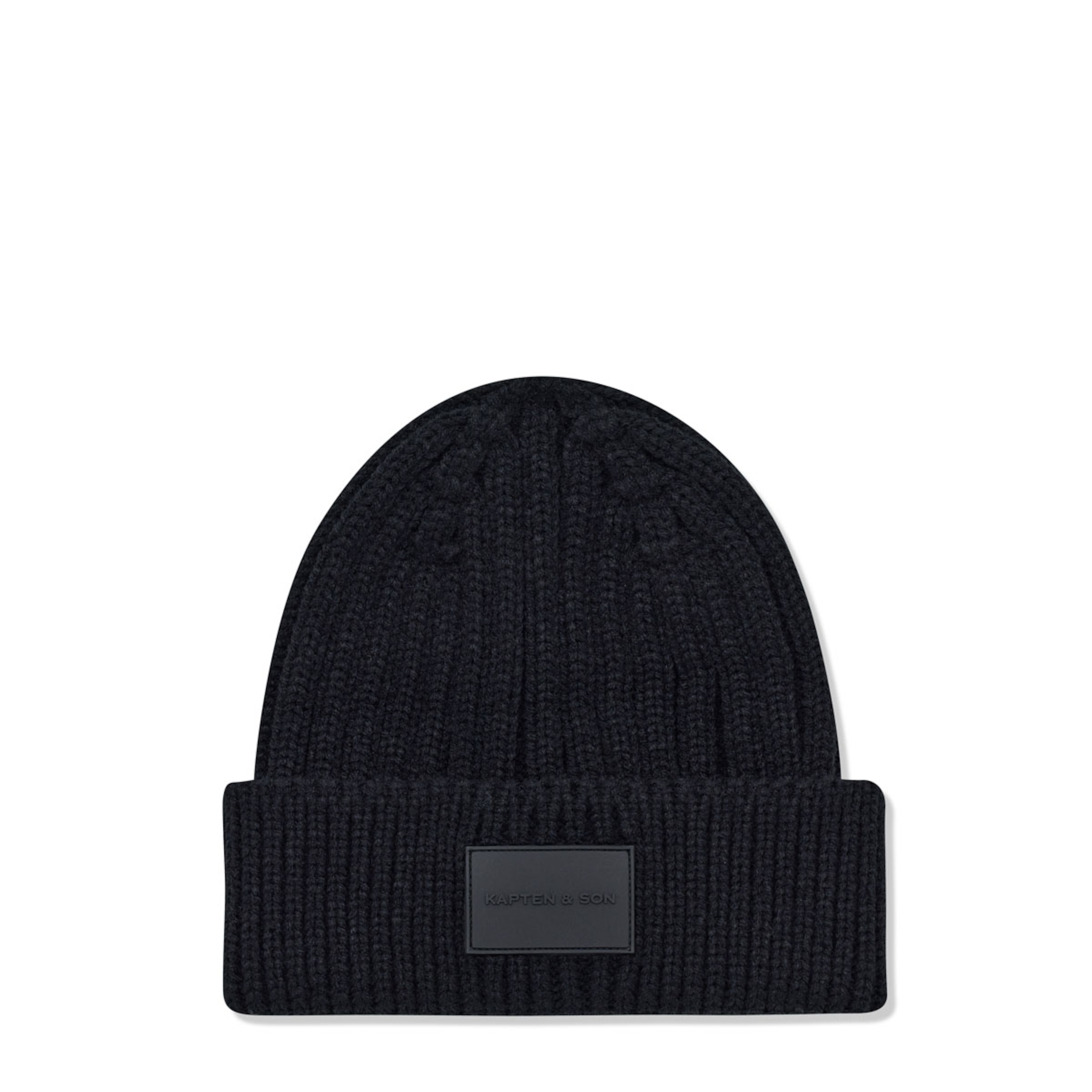 Niet geselecteerd, Beanie, Beanie All Black, Zwart