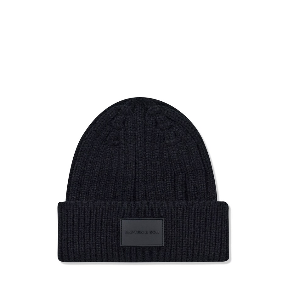 Beanie, Beanie All Black, Zwart, Afbeelding 1 van 4