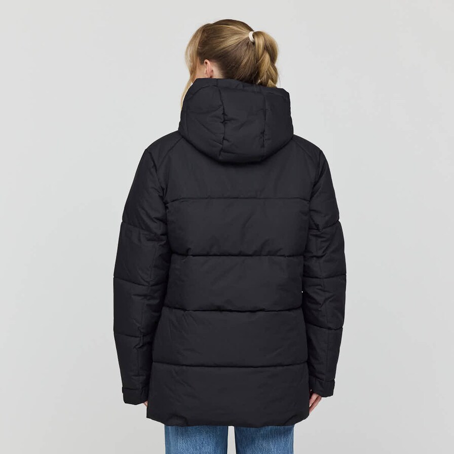Winter Puffer Jacket, Winter Puffer Jacket All Black, Zwart, Afbeelding 4 van 12