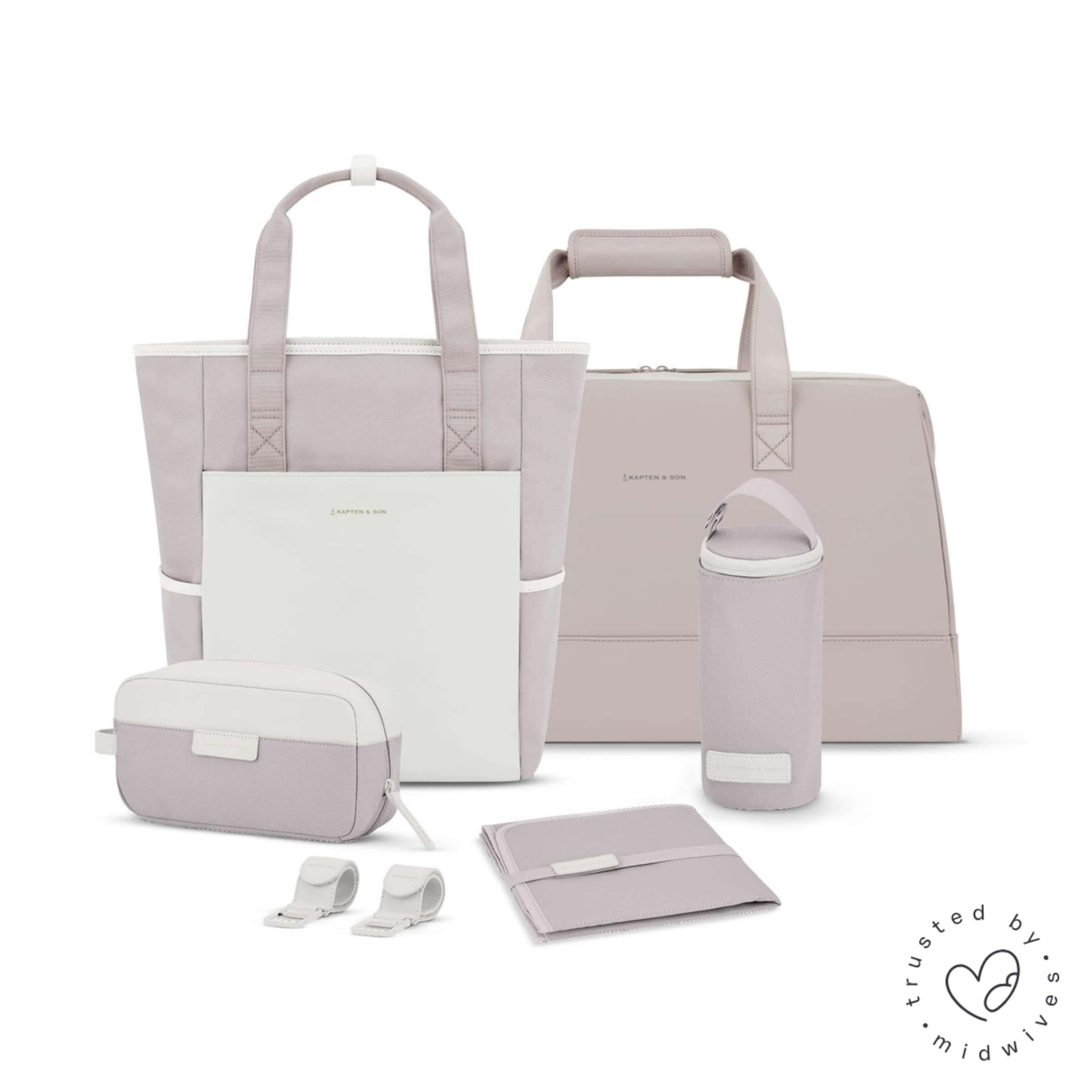 Parent Prep Set Lindby Diaper Muted Clay