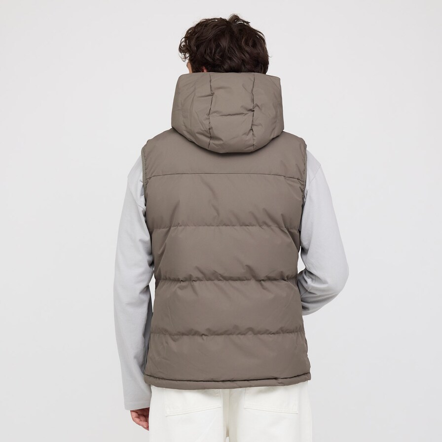 Puffer Vest, Puffer Vest Taupe Taupe, Bild 4 von 11