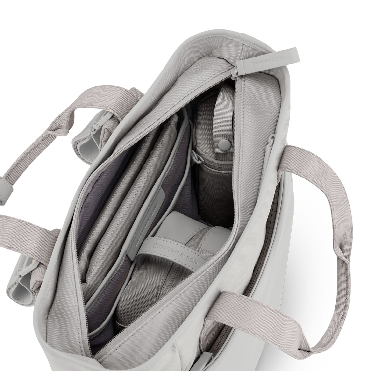 Lindby Diaper, Lindby Diaper Backpack Set Greige, Greige, Afbeelding 10 van 14