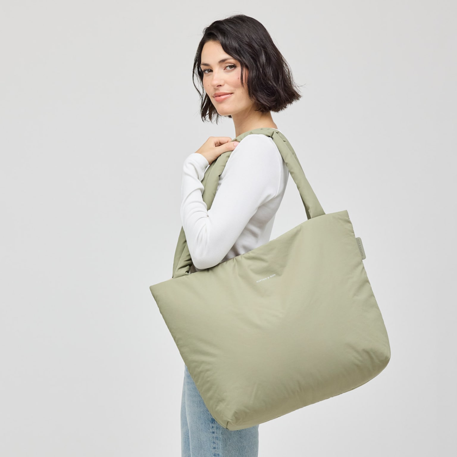 Norva 2in1 Shopper, Norva 2in1 Shopper Soft Khaki/Dusty Sand, Verde, Imagen 2 de 9