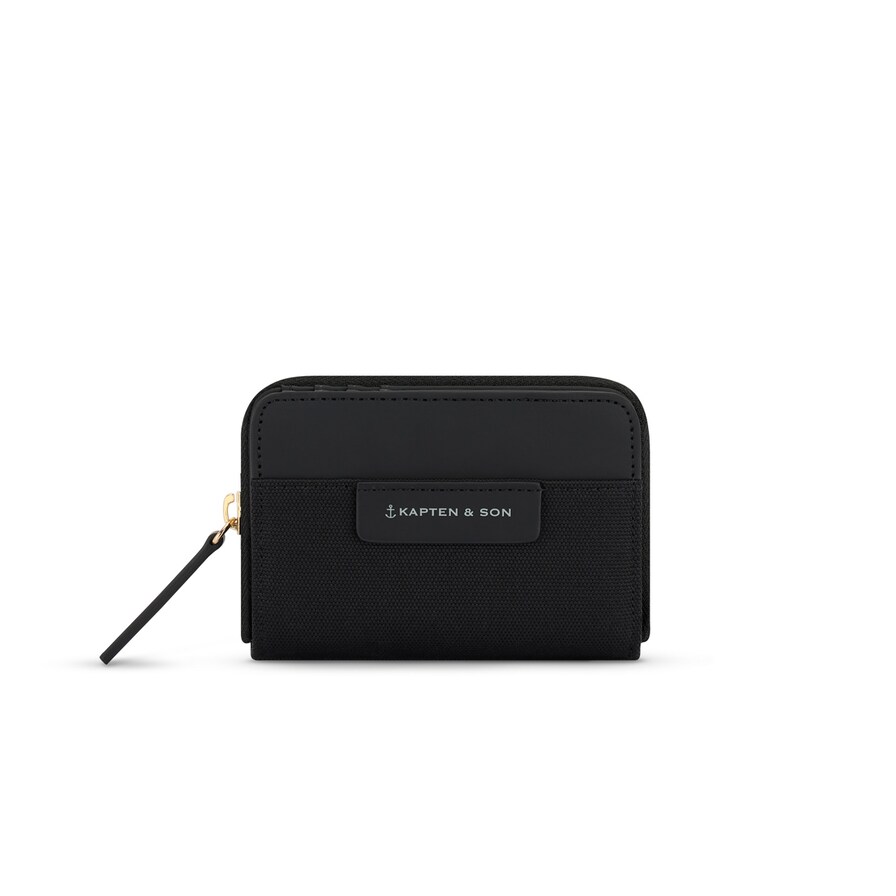 Bergen Pro Wallet Small, Bergen Pro Wallet Small All Black, Zwart, Afbeelding 1 van 5