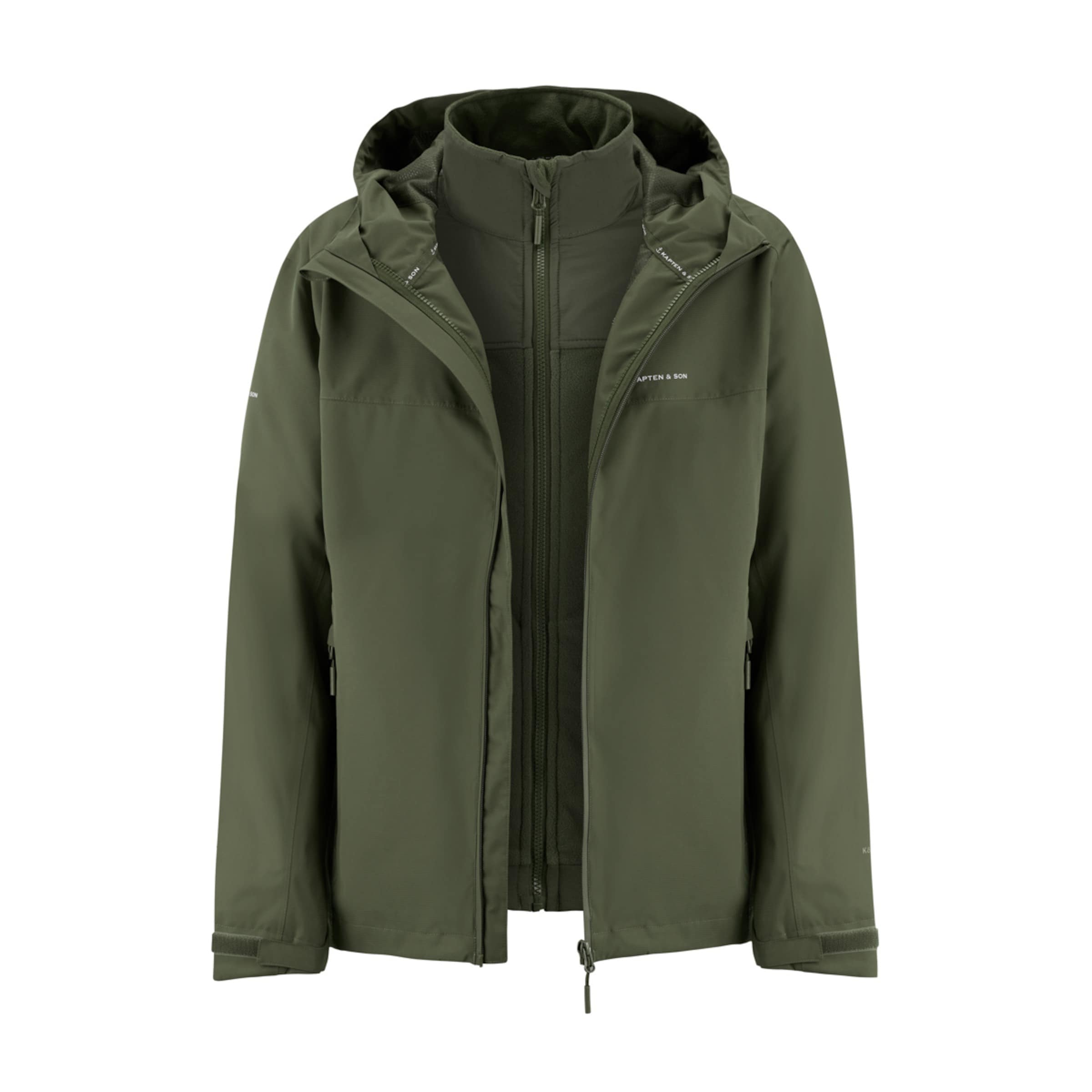 Everyday 3in1 Rain Jacket Olive