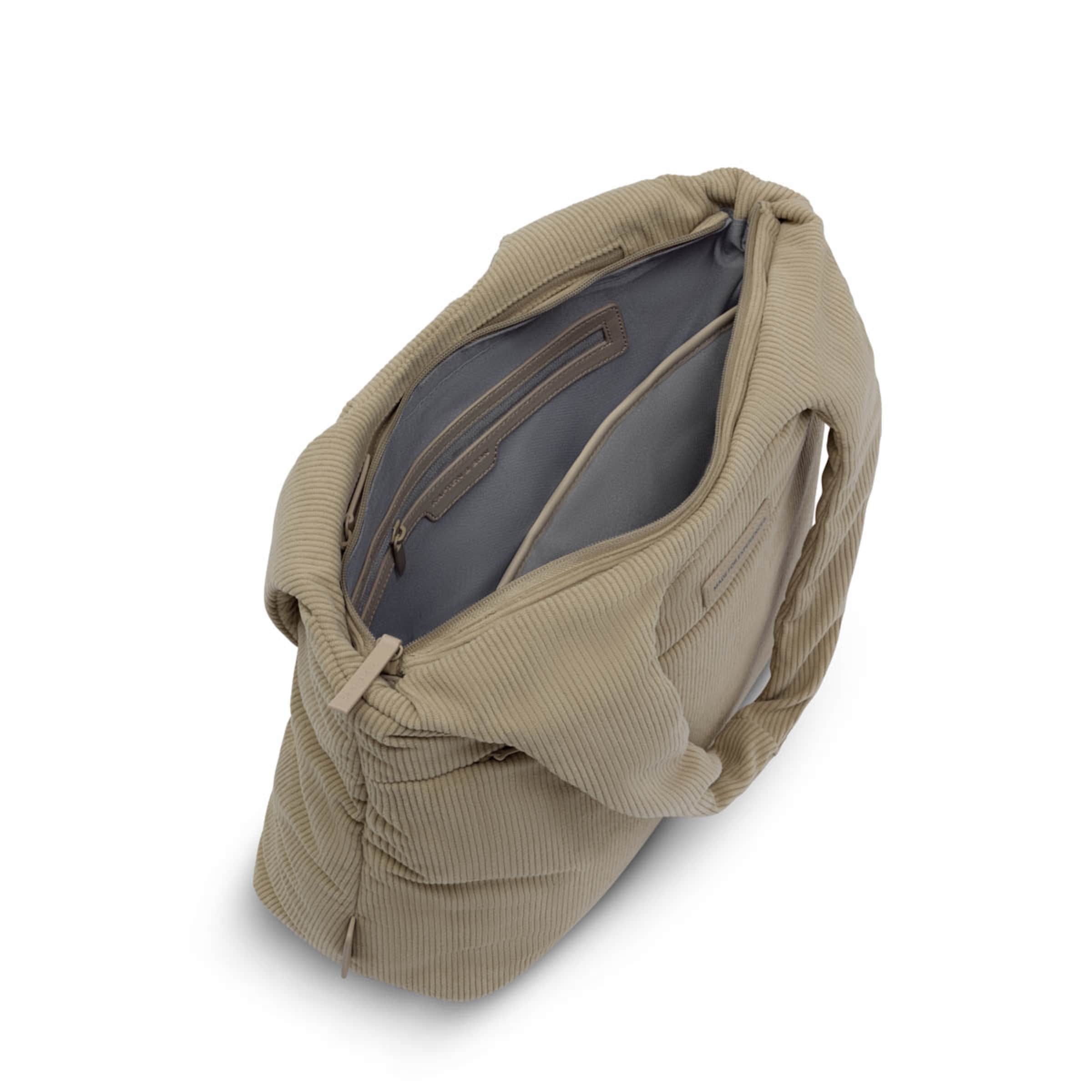 Skara Cloud Shopper Cord Dusty Khaki