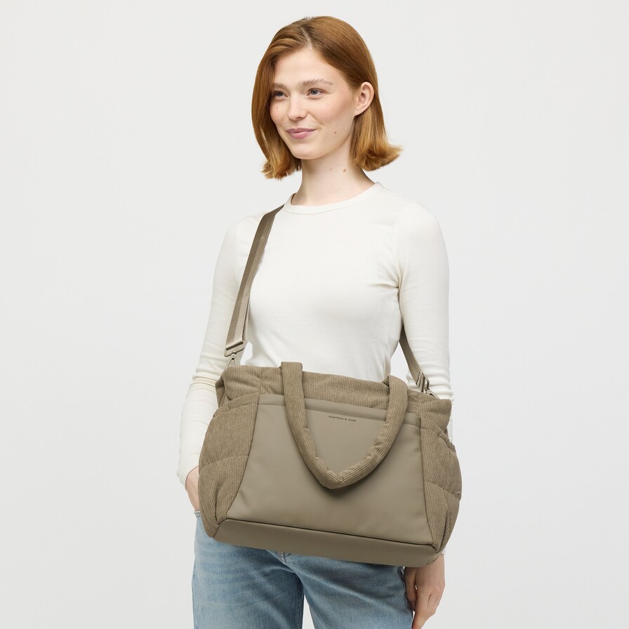 Hellvi Cloud Medium, Hellvi Cloud Medium Cord Dusty Khaki, Dusty Khaki, Afbeelding 3 van 7