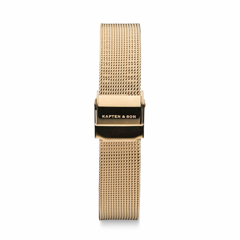 Correas, Mesh Strap Gold, Dorado