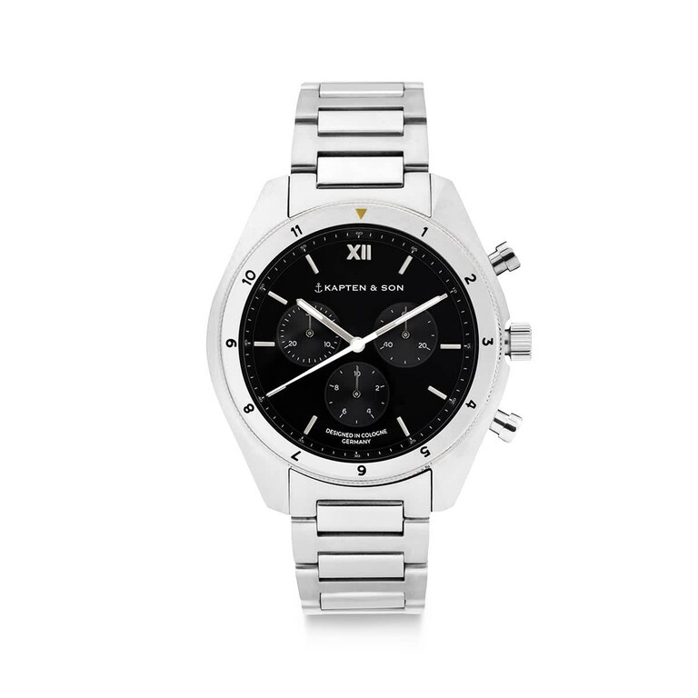 Rise Small, Rise Small Silver Black Steel, Silver