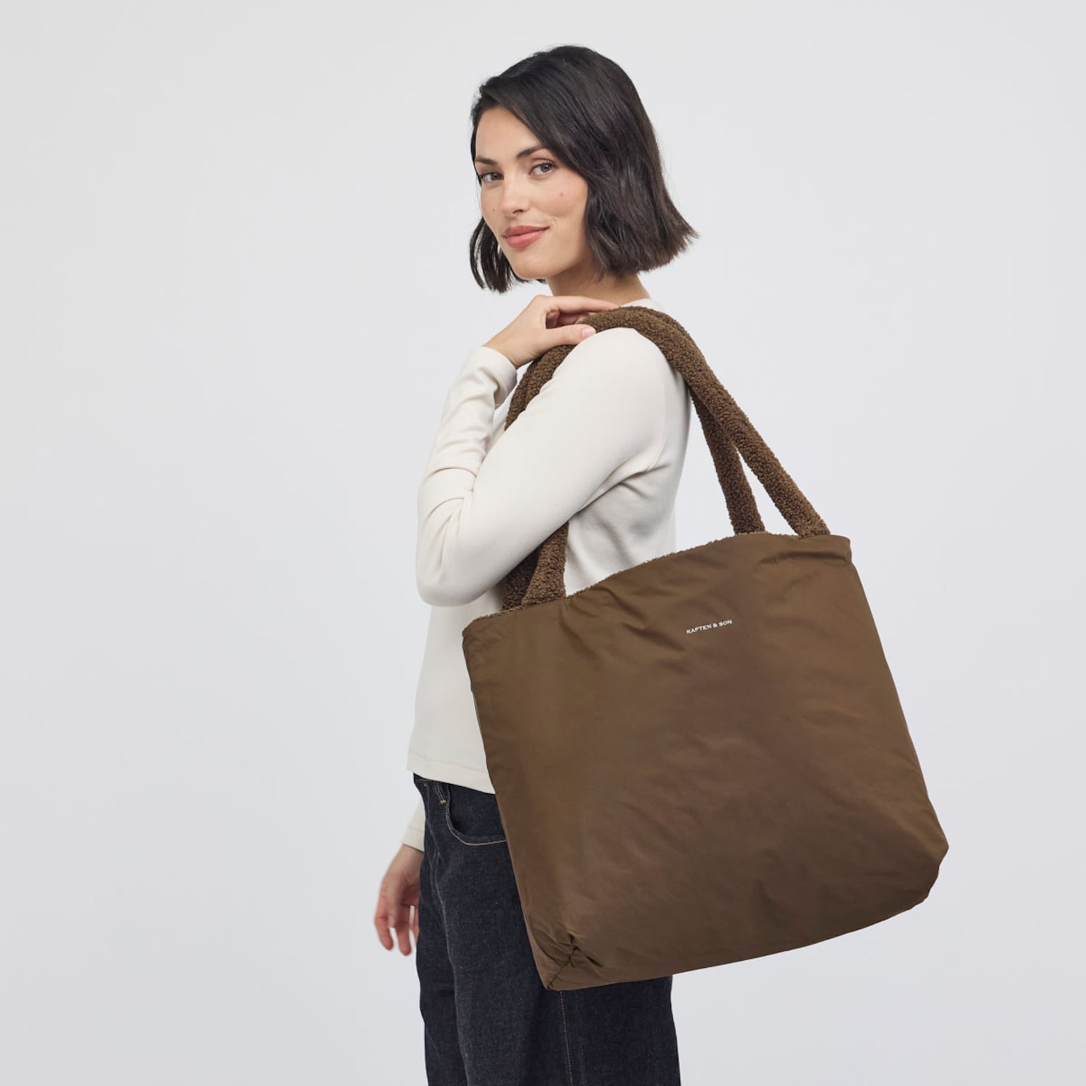 Norva 2in1 Shopper, Norva 2in1 Shopper Fleece Mocha Brown Mocha Brown, Bild 4 von 8