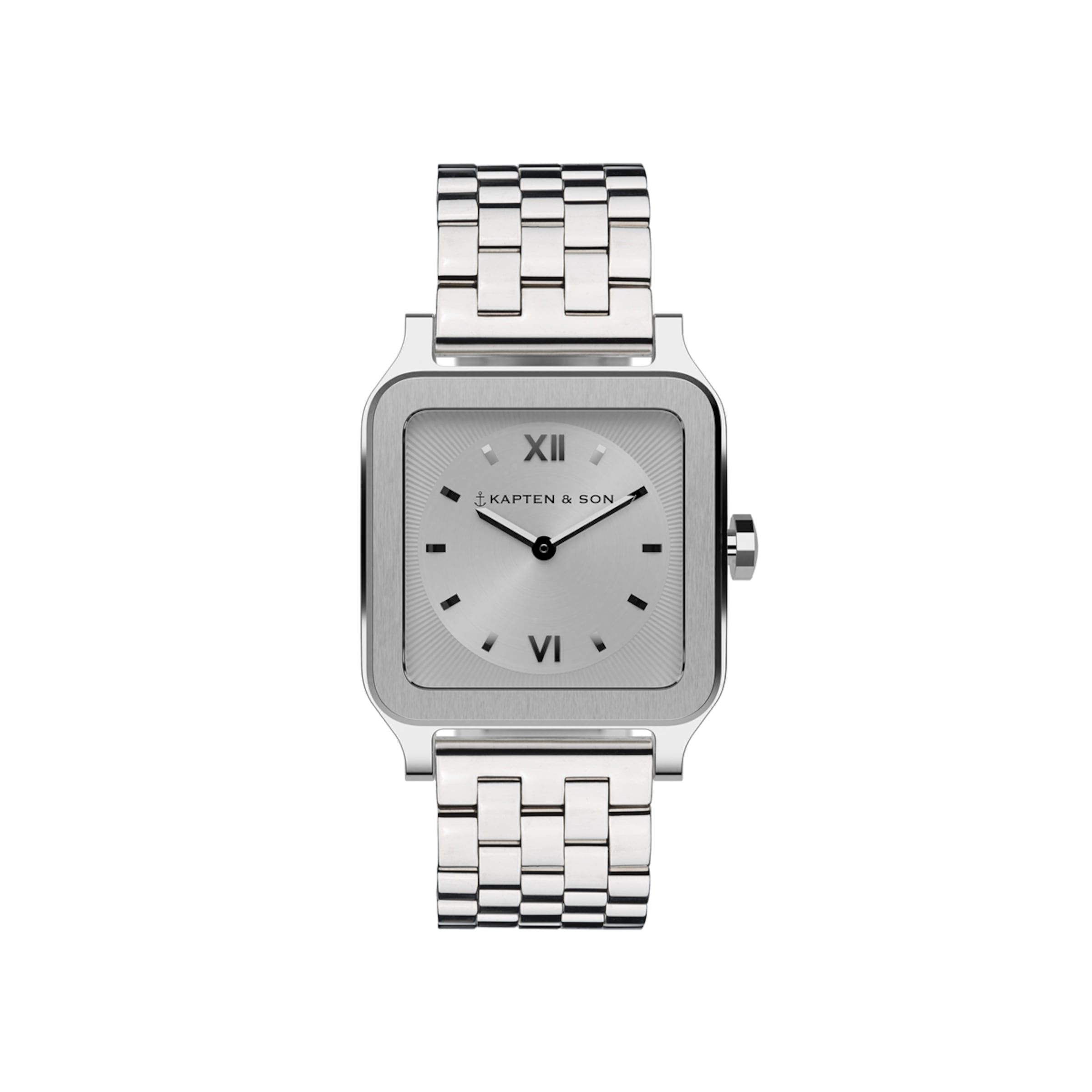 Tresor Silver Steel Montres Kapten Son