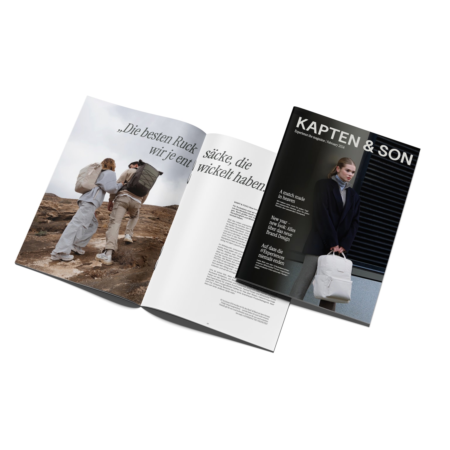 Magazin, Kapten & Son Magazine 2024 Schwarz, Bild 2 von 3