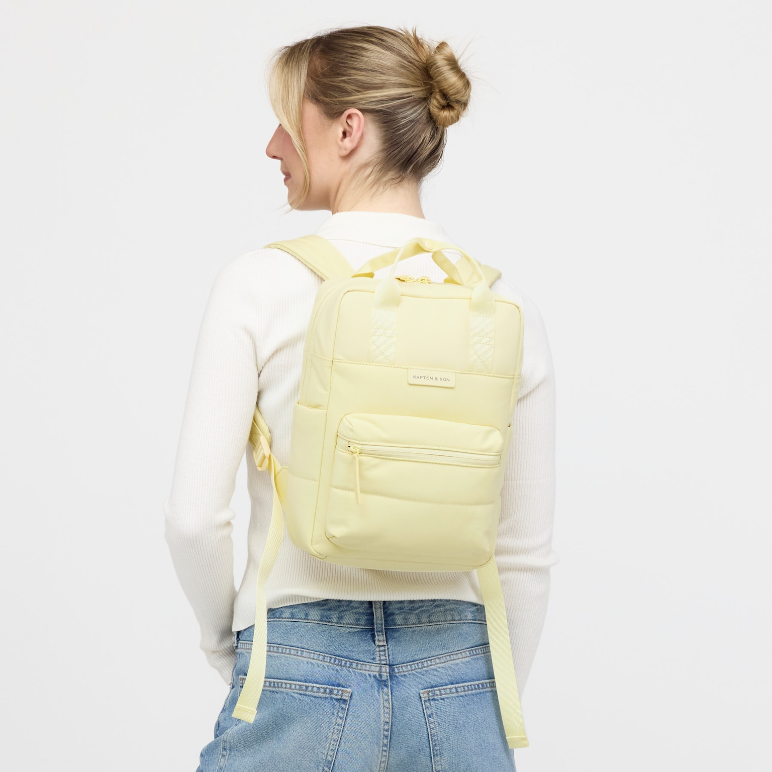 Bergen Small, Bergen Cloud Small Butter Yellow, Butter Yellow, Image 2 of 6